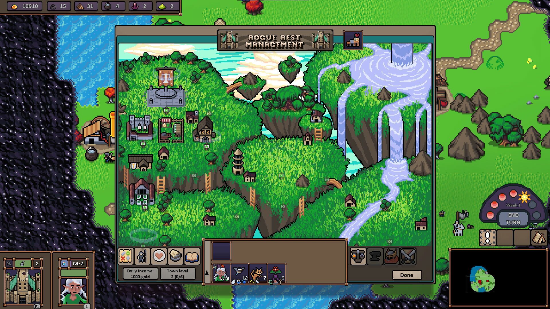 Screenshot for Hero's Hour: Rogue Realms