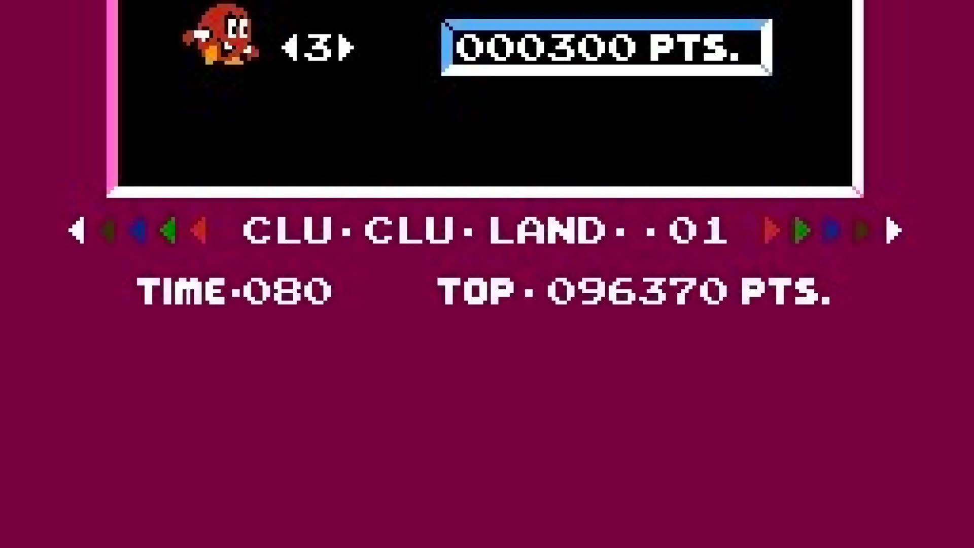 Screenshot for Vs. Clu Clu Land