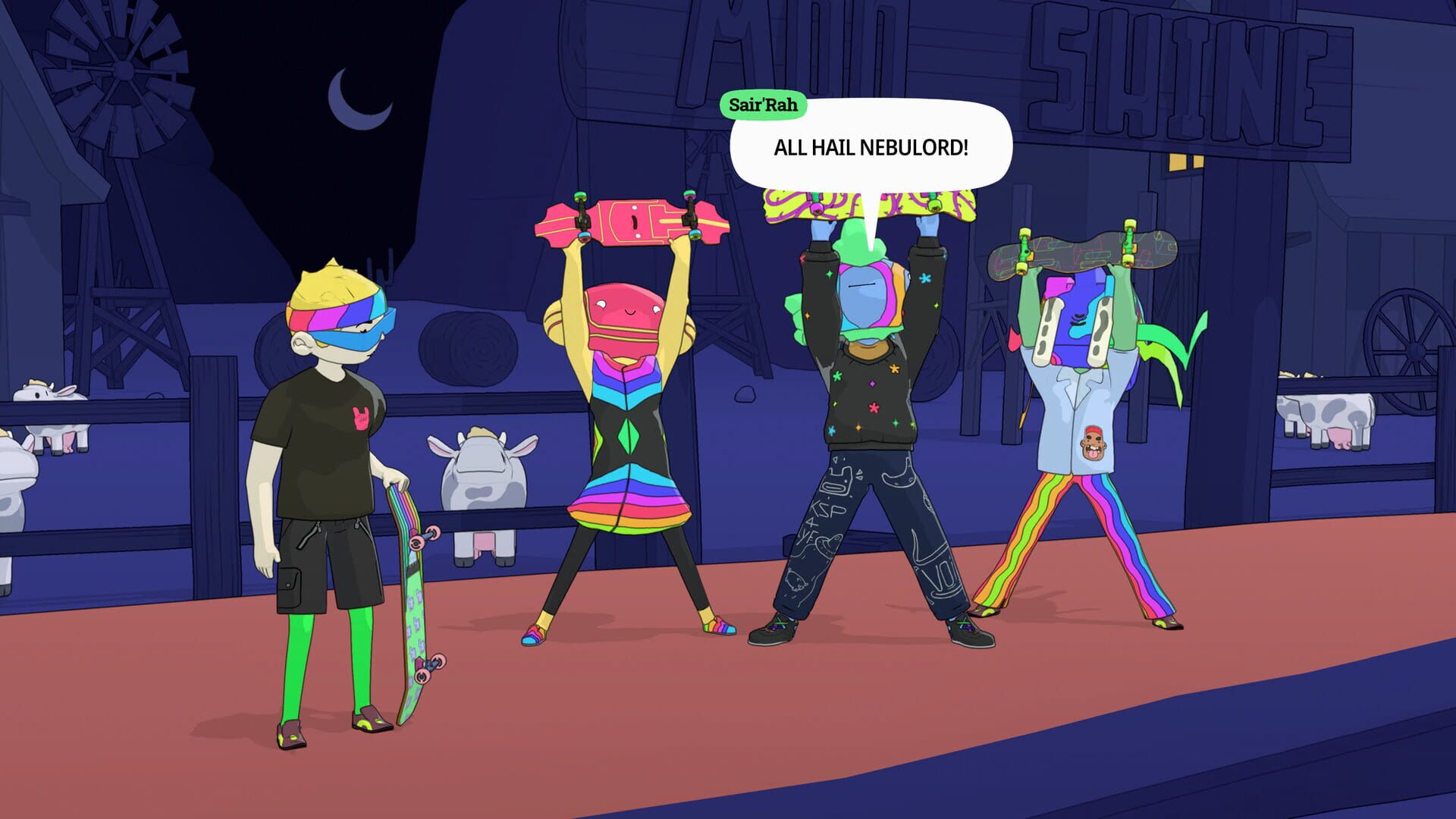 Screenshot for OlliOlli World: Void Riders