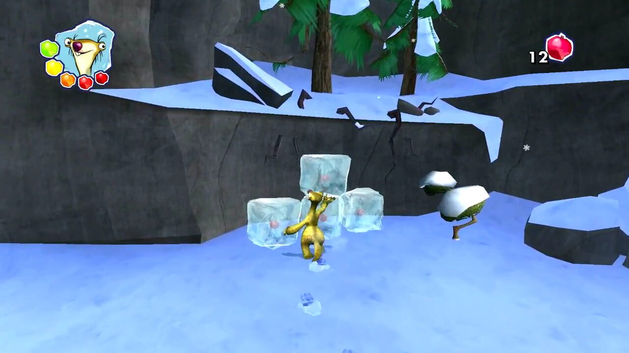 Screenshot for Ice Age: Dawn of the Dinosaurs