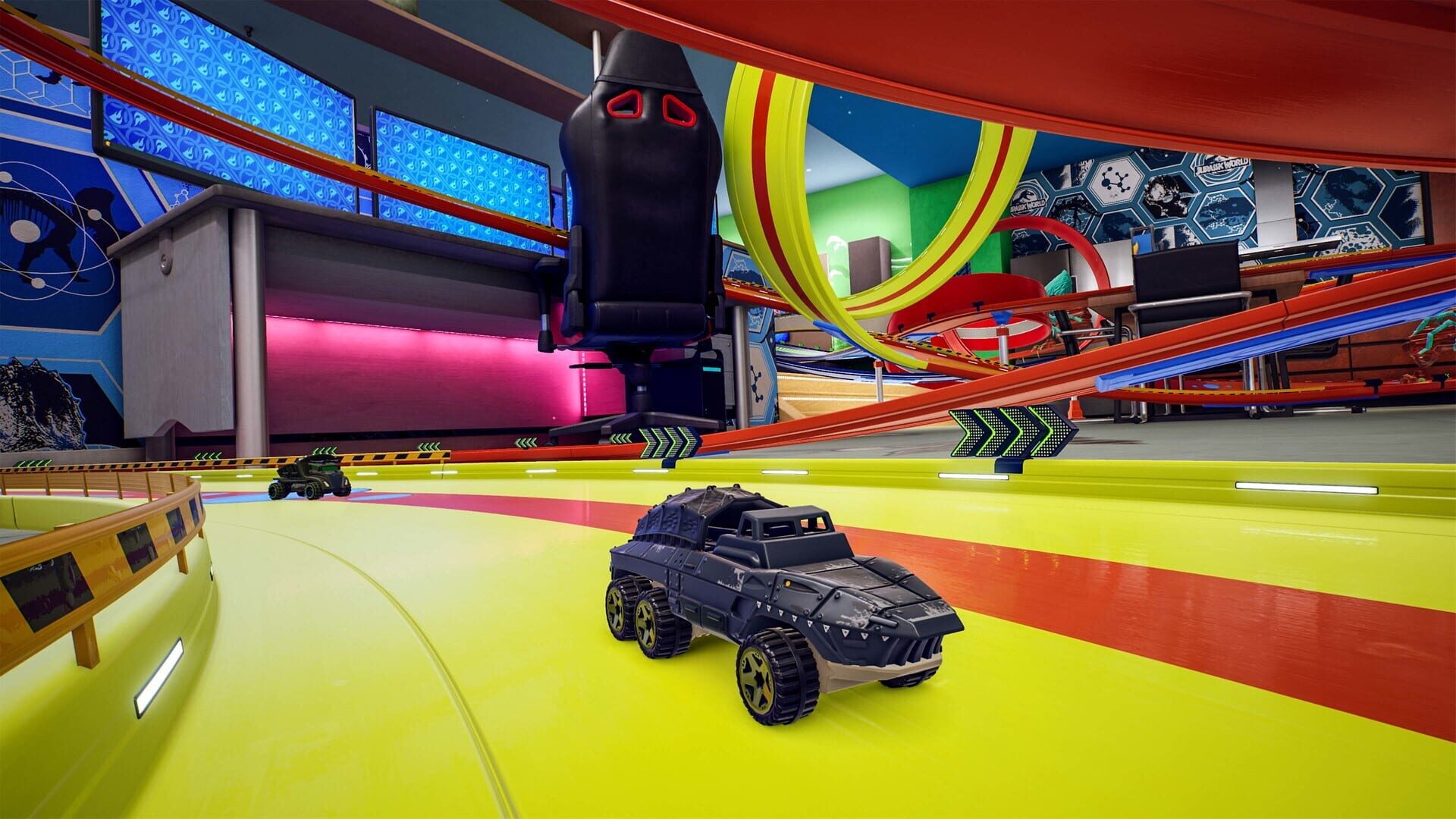 Screenshot for Hot Wheels Unleashed: Jurassic World Racing Season