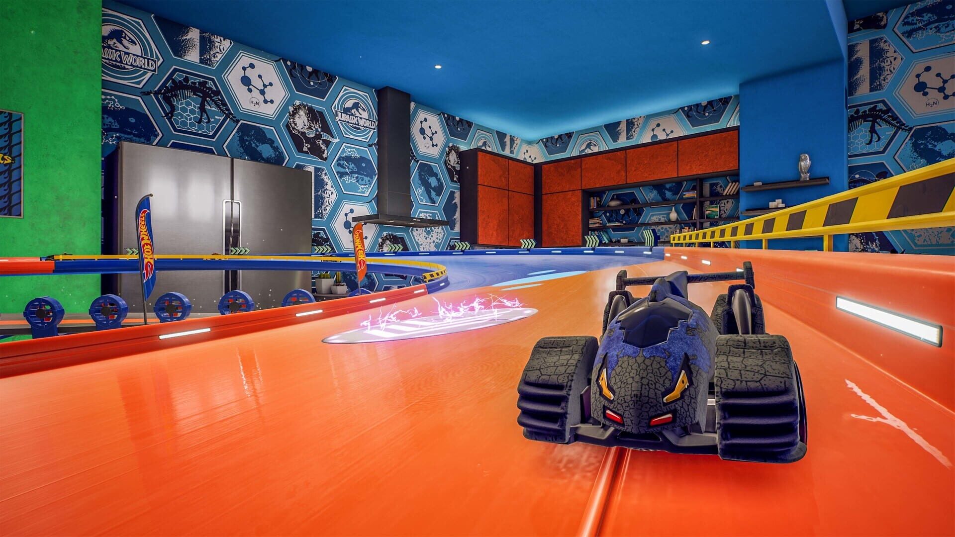 Screenshot for Hot Wheels Unleashed: Jurassic World Racing Season