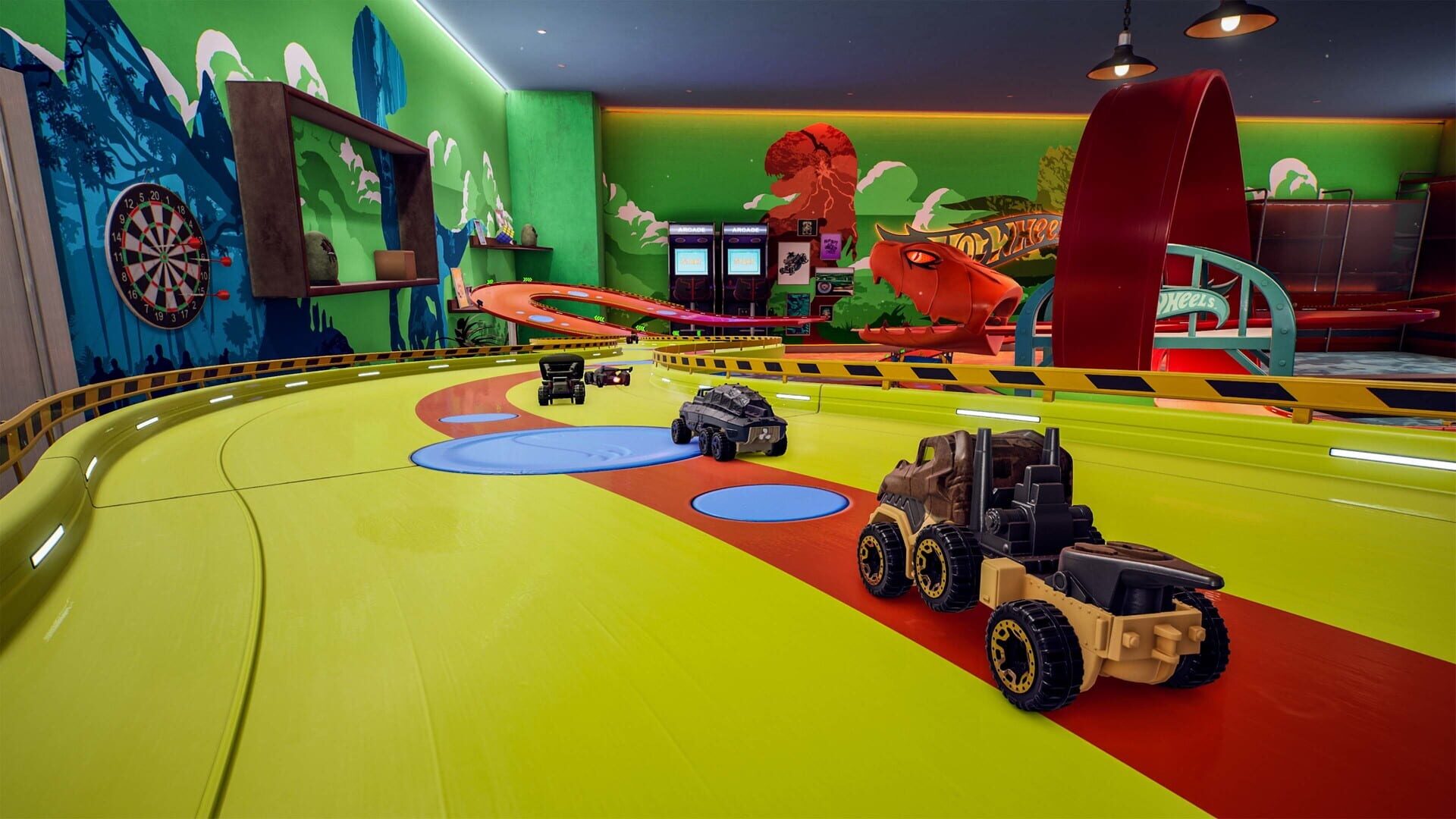 Screenshot for Hot Wheels Unleashed: Jurassic World Racing Season