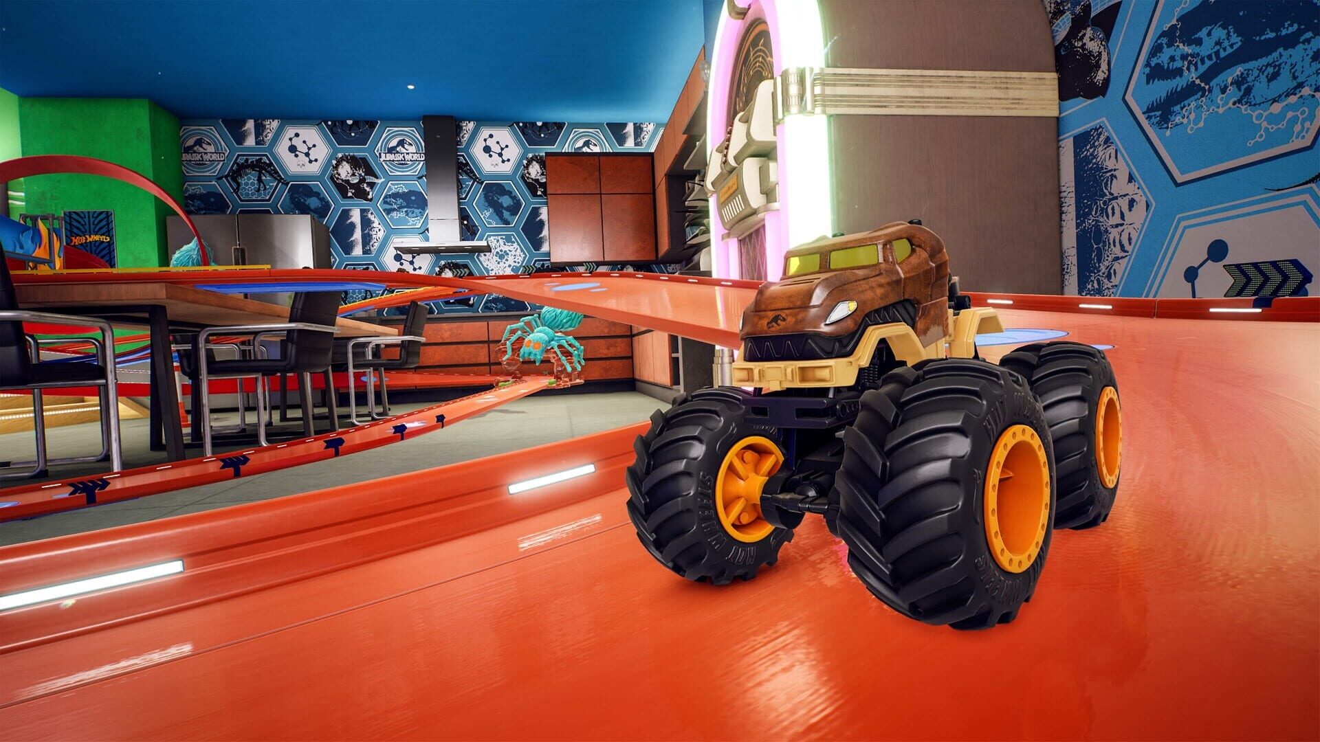 Screenshot for Hot Wheels Unleashed: Jurassic World Racing Season