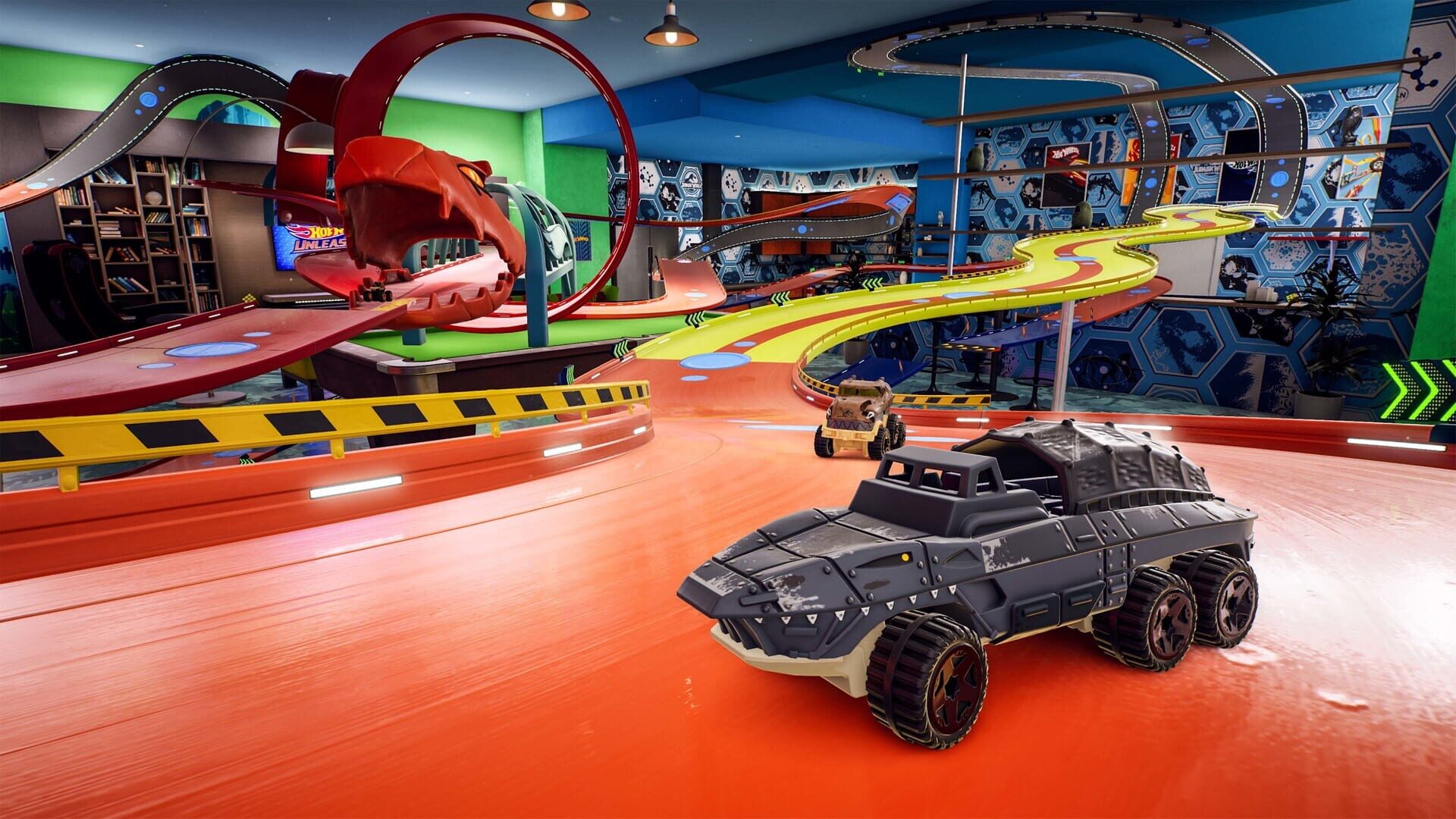 Screenshot for Hot Wheels Unleashed: Jurassic World Racing Season