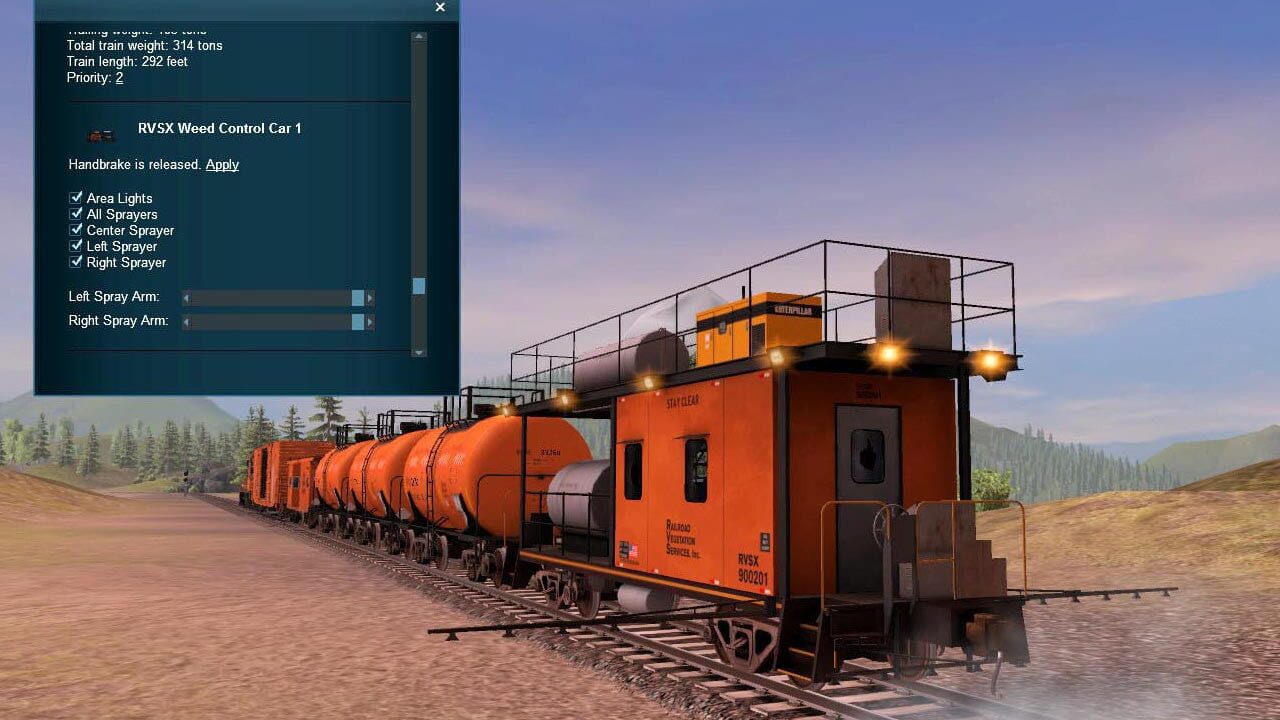 Screenshot for Trainz Railroad Simulator 2022: RVSX Vegetation Control Train