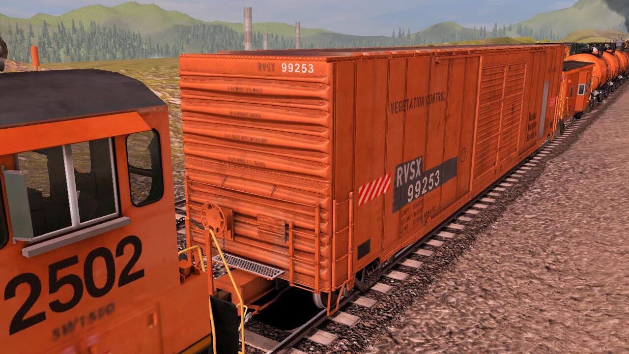 Screenshot for Trainz Railroad Simulator 2022: RVSX Vegetation Control Train