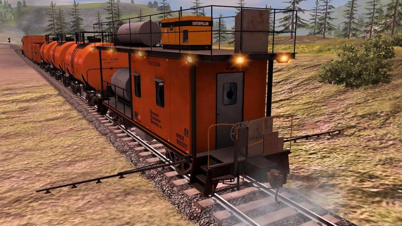 Screenshot for Trainz Railroad Simulator 2022: RVSX Vegetation Control Train