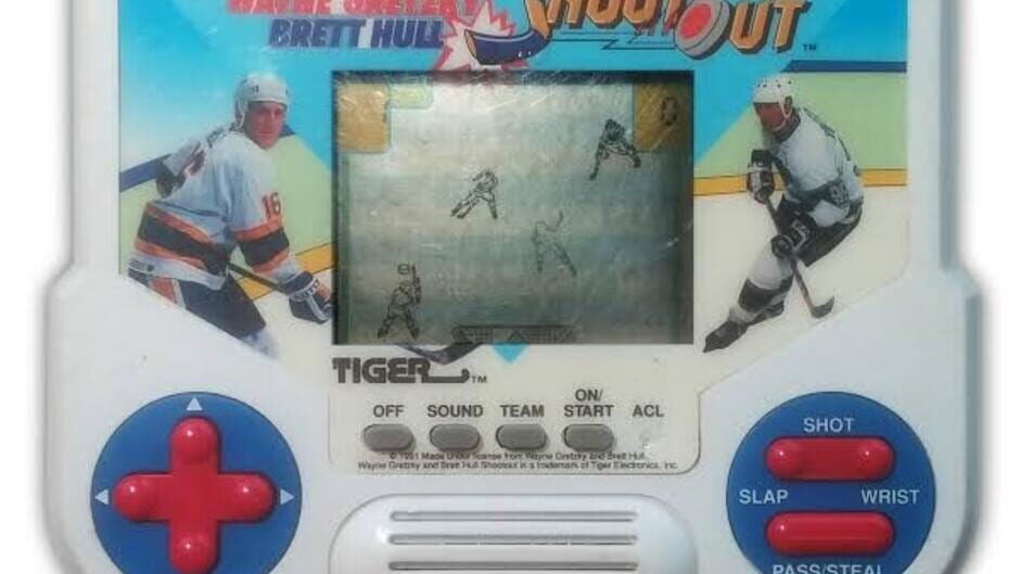 Screenshot for Wayne Gretzky and Brett Hull Shootout Hockey