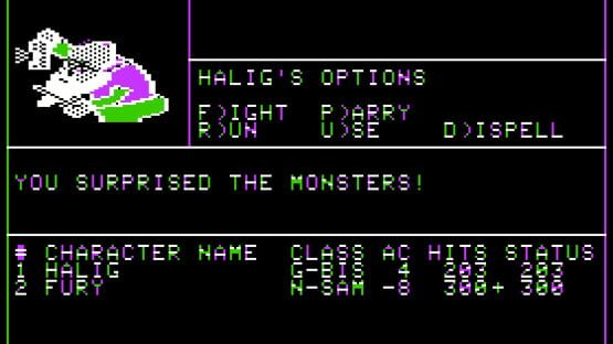 Screenshot for Wizardry: Knight of Diamonds - The Second Scenario
