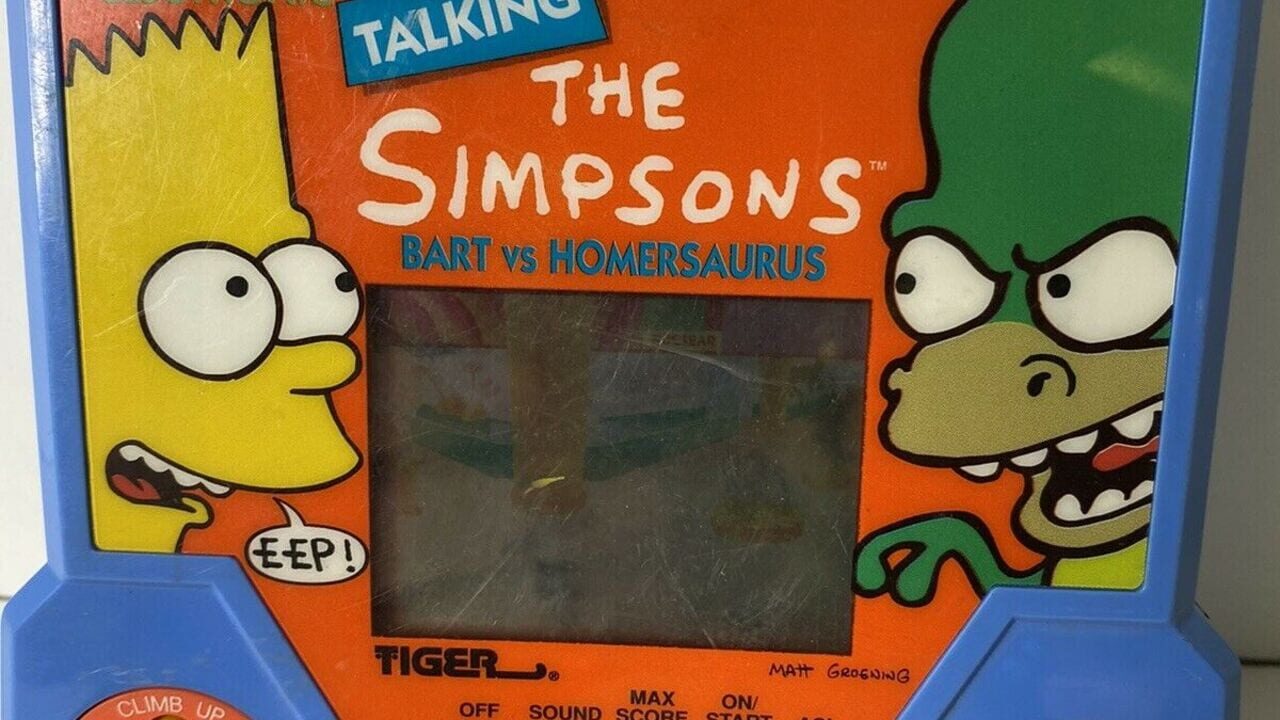 Screenshot for Talking The Simpsons: Bart vs. Homersaurus