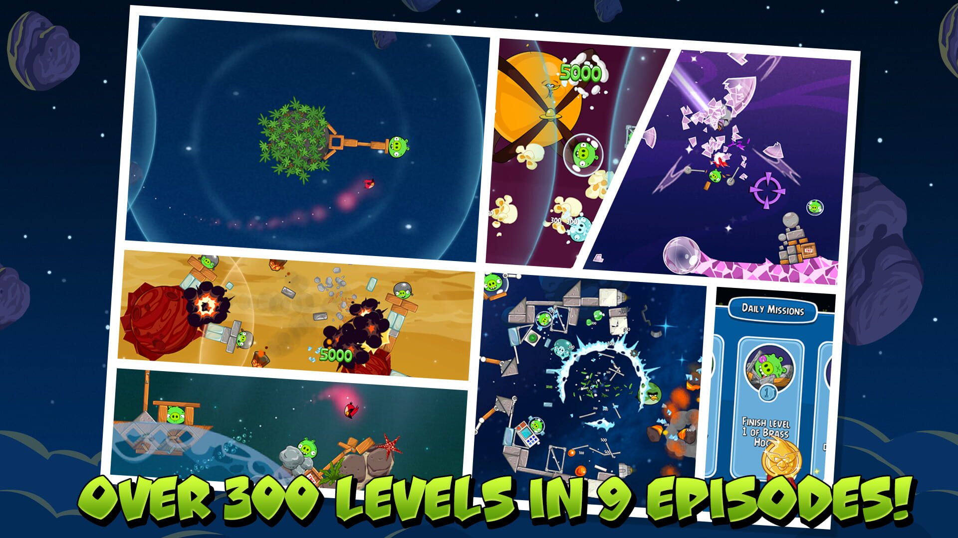Screenshot for Angry Birds Space HD