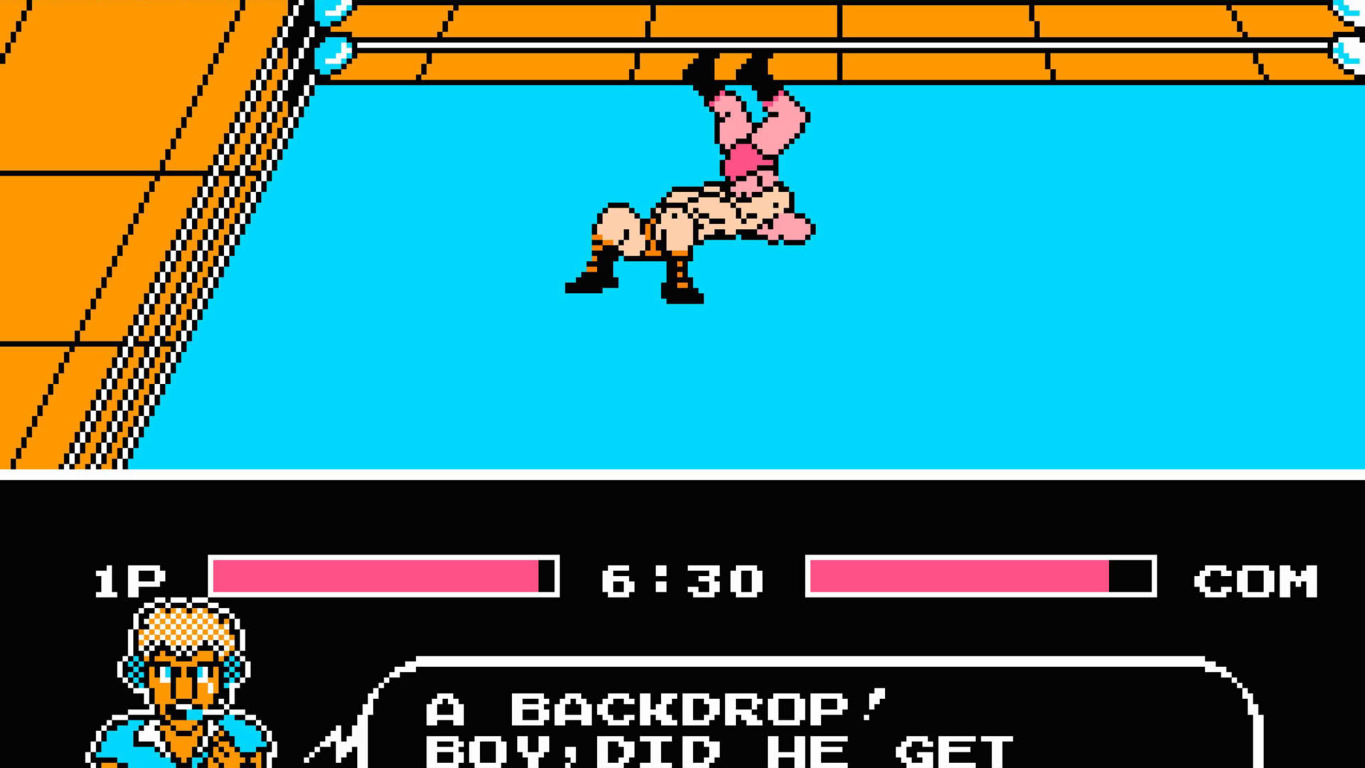 Screenshot for Tecmo World Wrestling