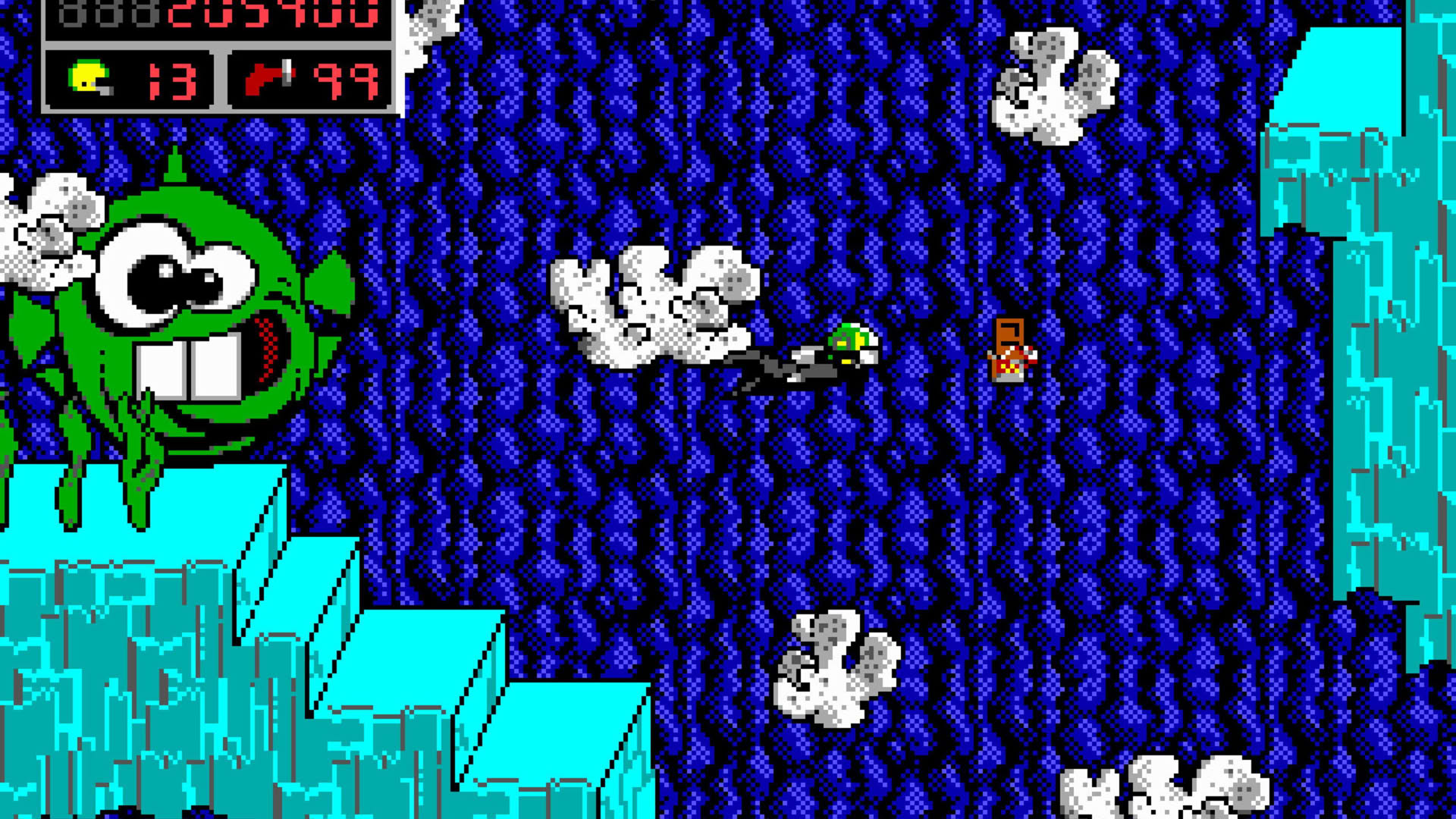Screenshot for Commander Keen in Goodbye, Galaxy!: Secret of the Oracle
