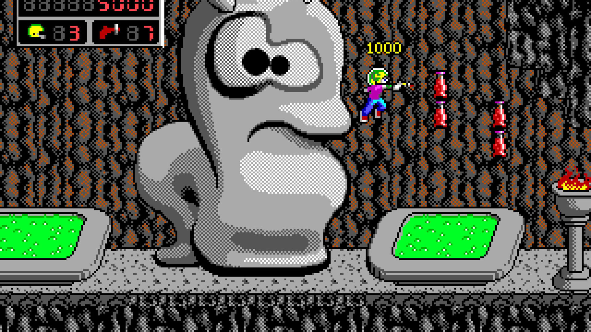 Screenshot for Commander Keen in Goodbye, Galaxy!: Secret of the Oracle