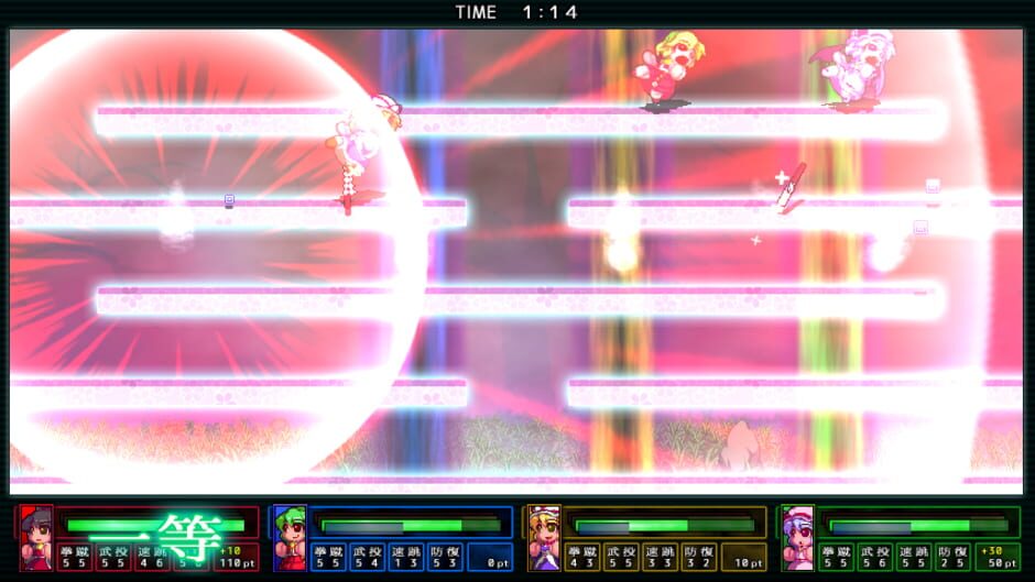 Screenshot for Touhou Daiundousai