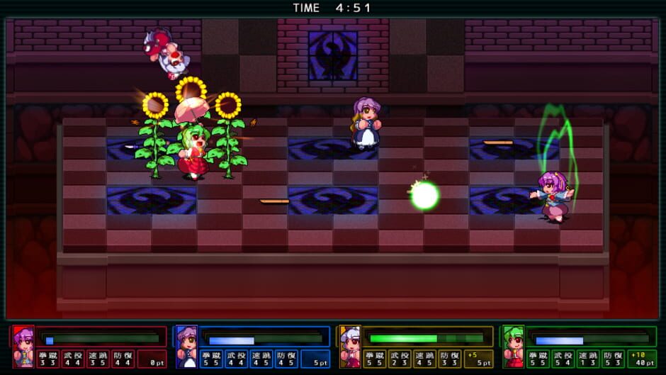 Screenshot for Touhou Daiundousai