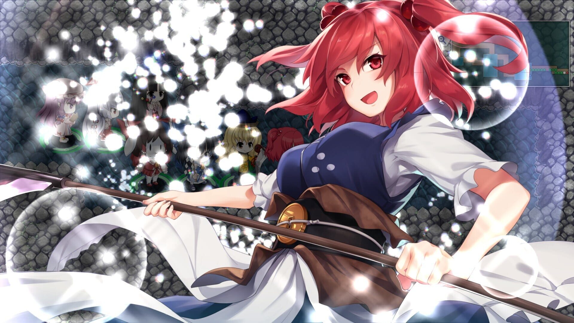 Screenshot for Touhou Genso Wanderer: Lotus Labyrinth R - Lotus Friends