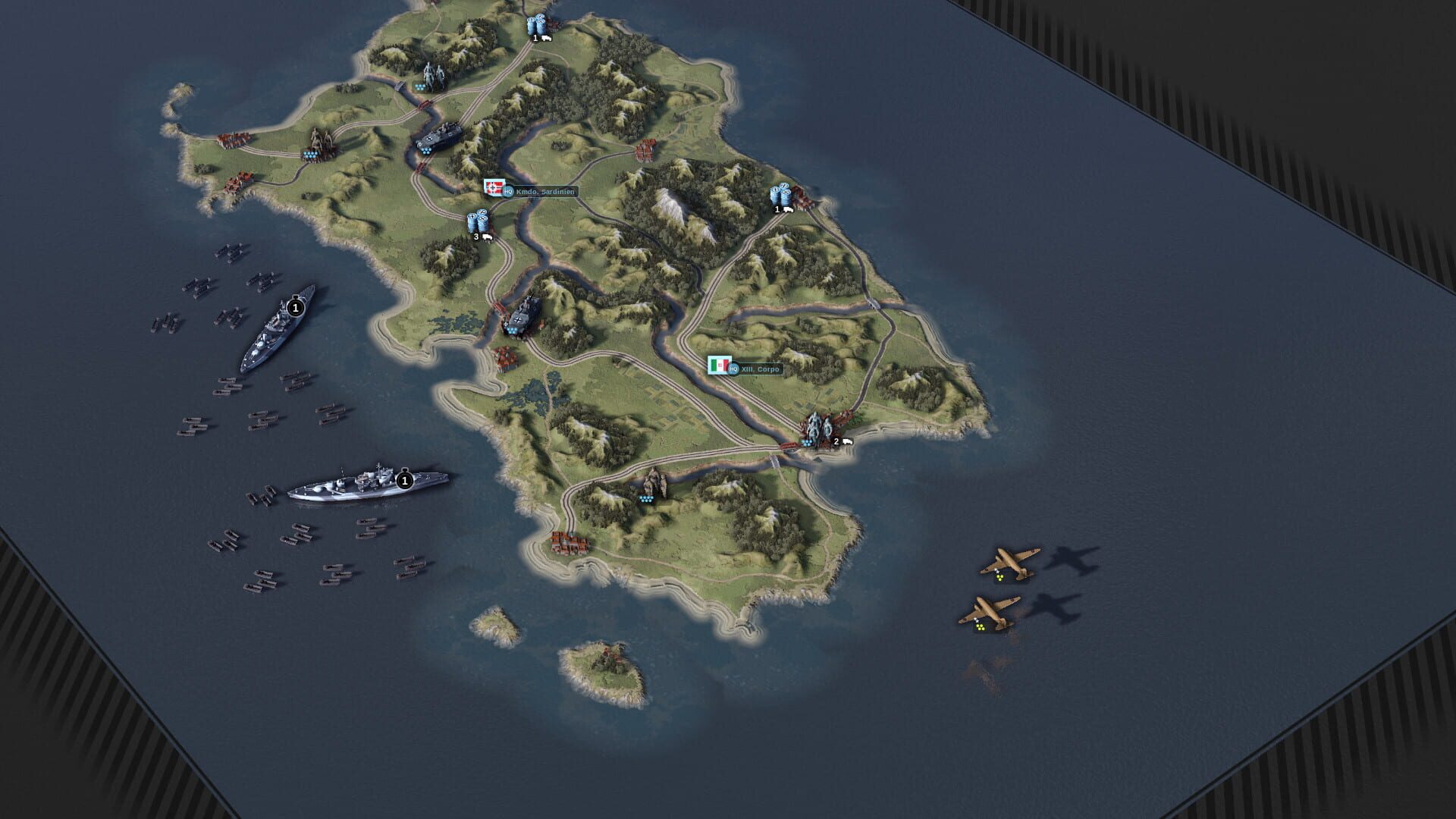 Screenshot for Unity of Command II: Desert Rats