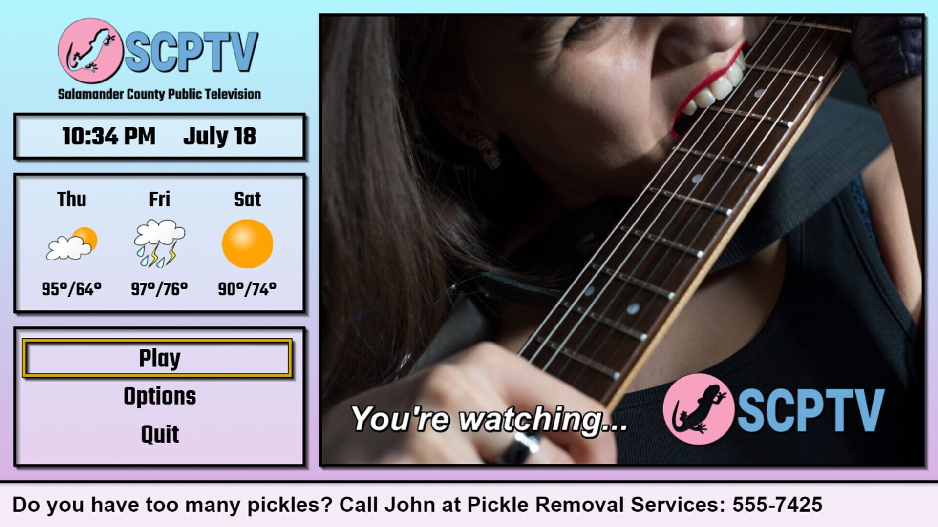 Screenshot for Salamander County Public Television