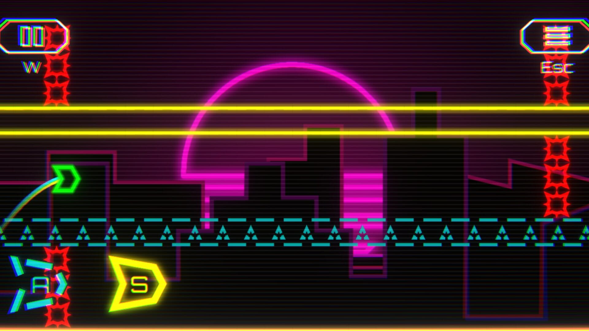 Screenshot for Retrowave Rider