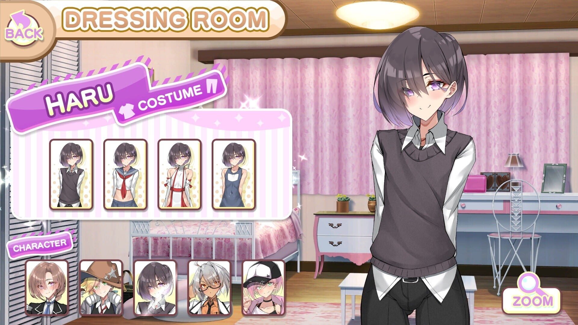 Screenshot for Otoko Cross: Pretty Boys Klondike Solitaire