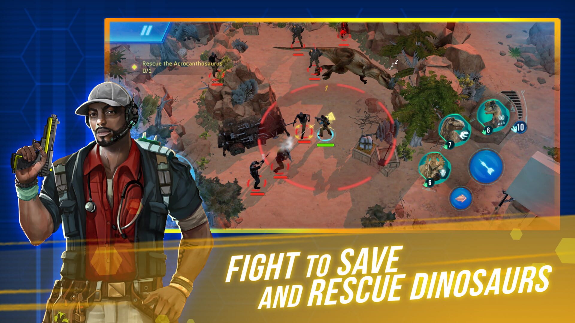 Screenshot for Jurassic World: Primal Ops