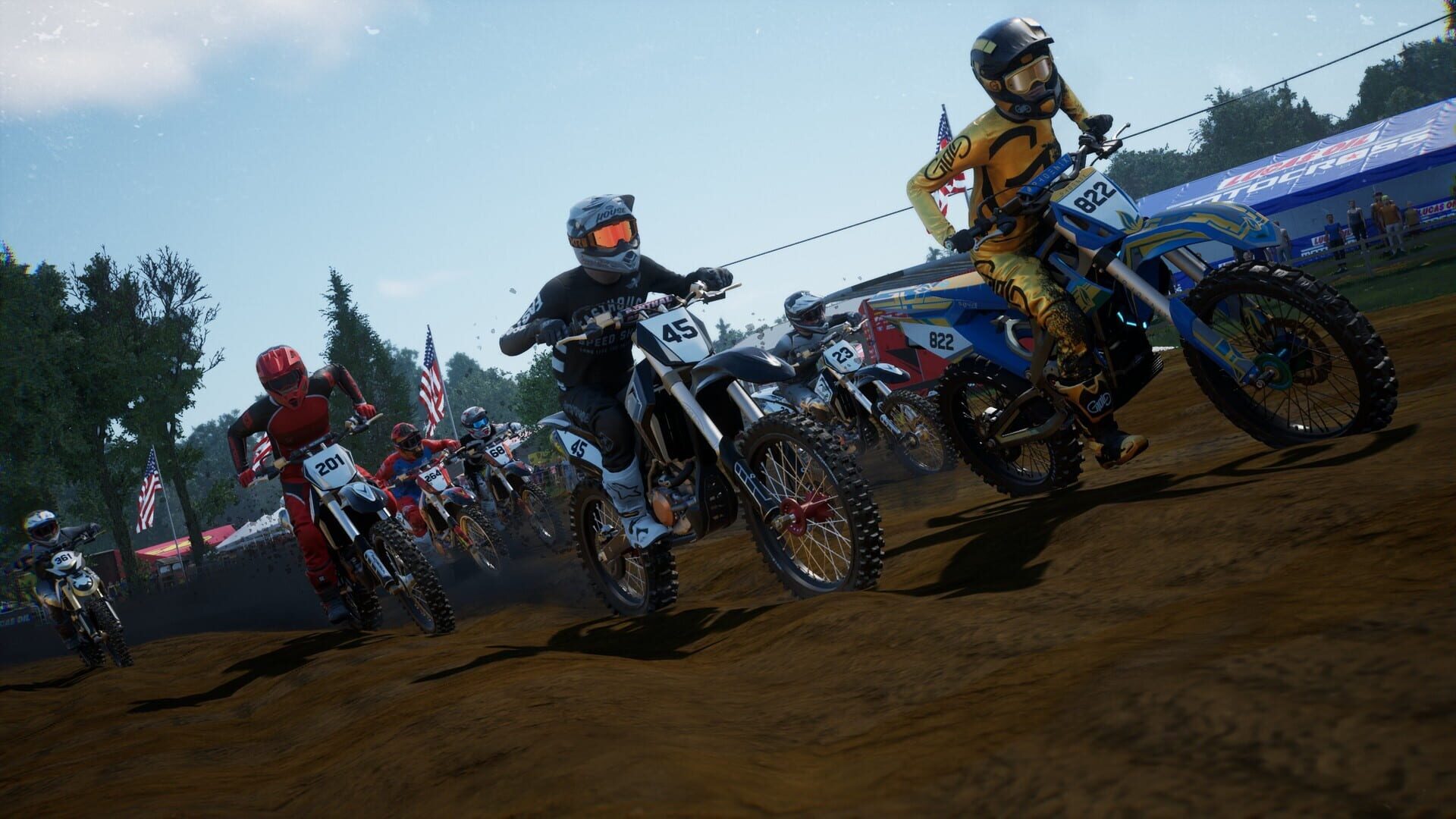 Screenshot for MX vs. ATV: Legends - 2022 AMA Pro Motocross Championship
