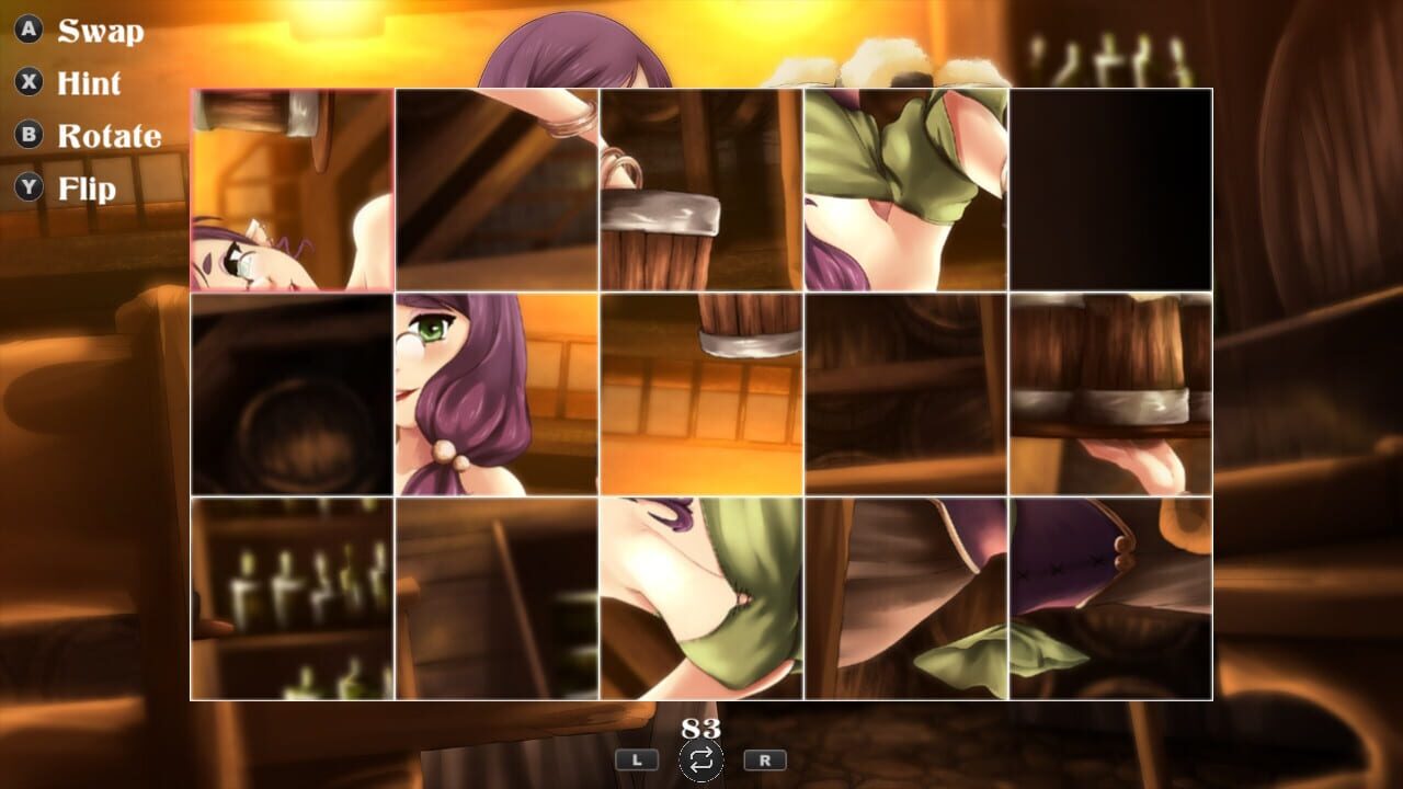 Screenshot for Elves Fantasy: Hentai Puzzle