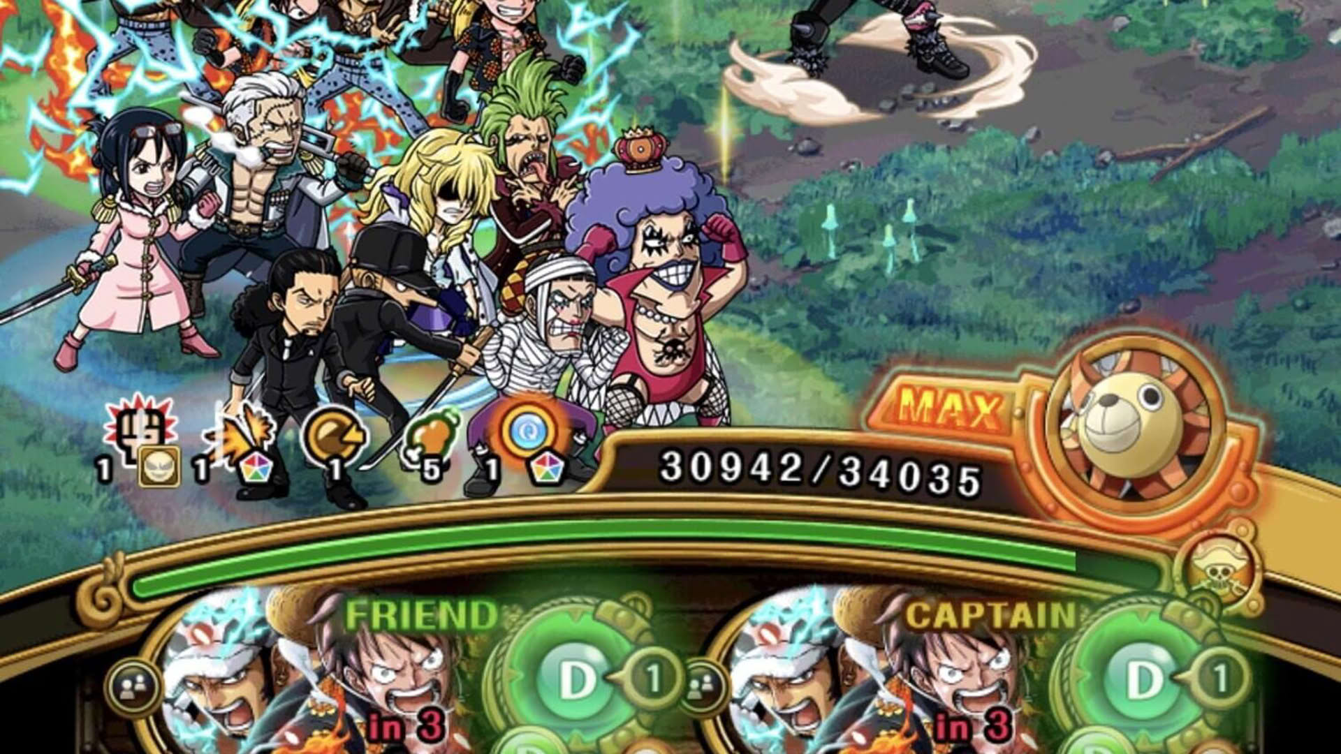 Screenshot for One Piece: Treasure Cruise