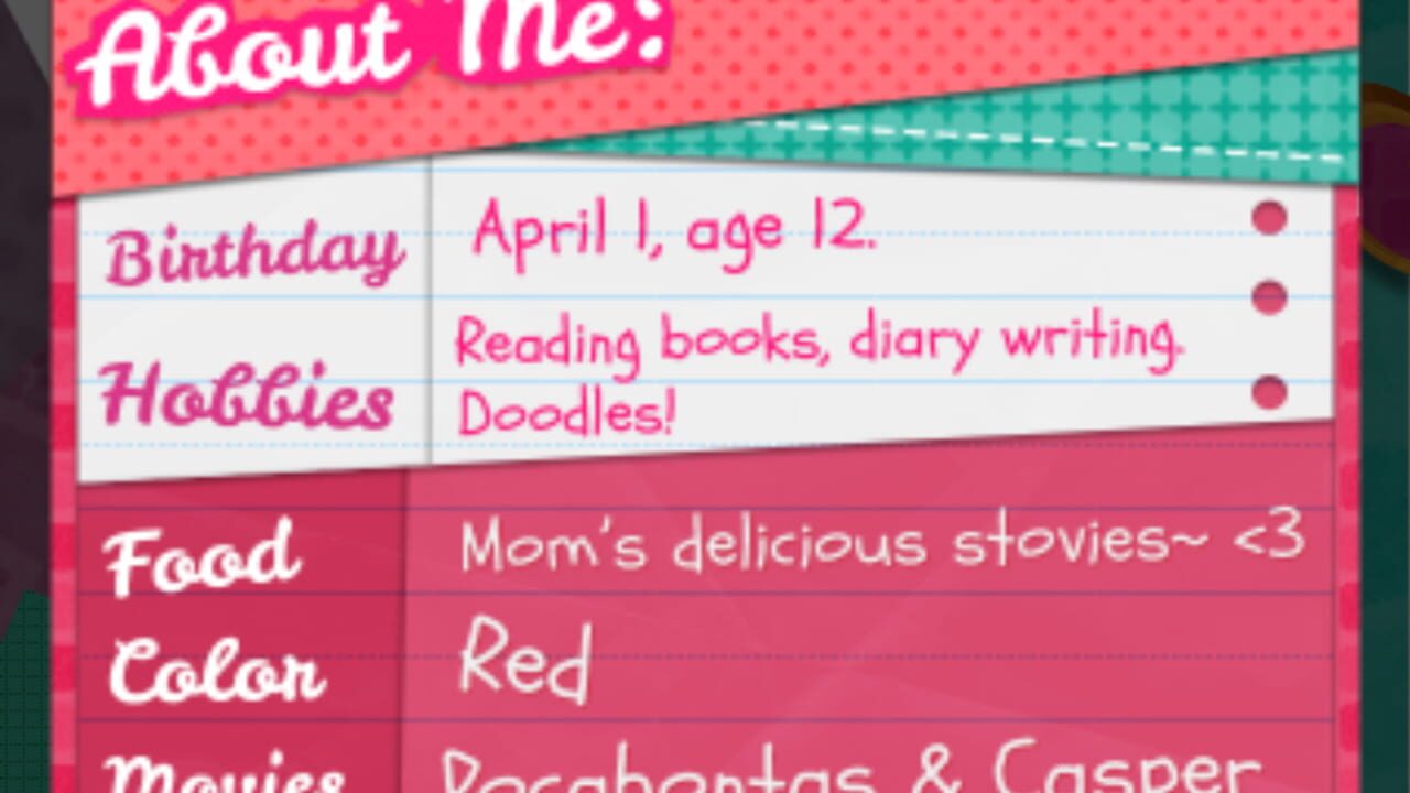 Screenshot for The Diary