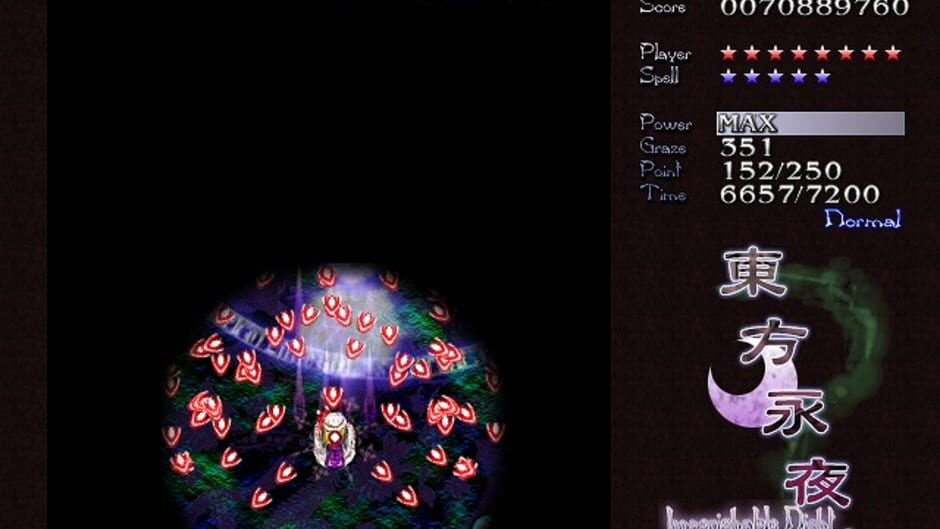 Screenshot for Touhou Eiyashou: Imperishable Night