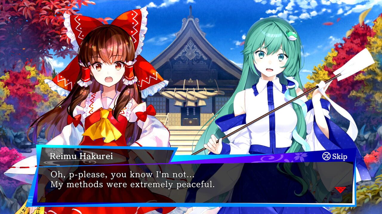 Screenshot for Touhou Spell Bubble: Character Pack Hata no Kokoro