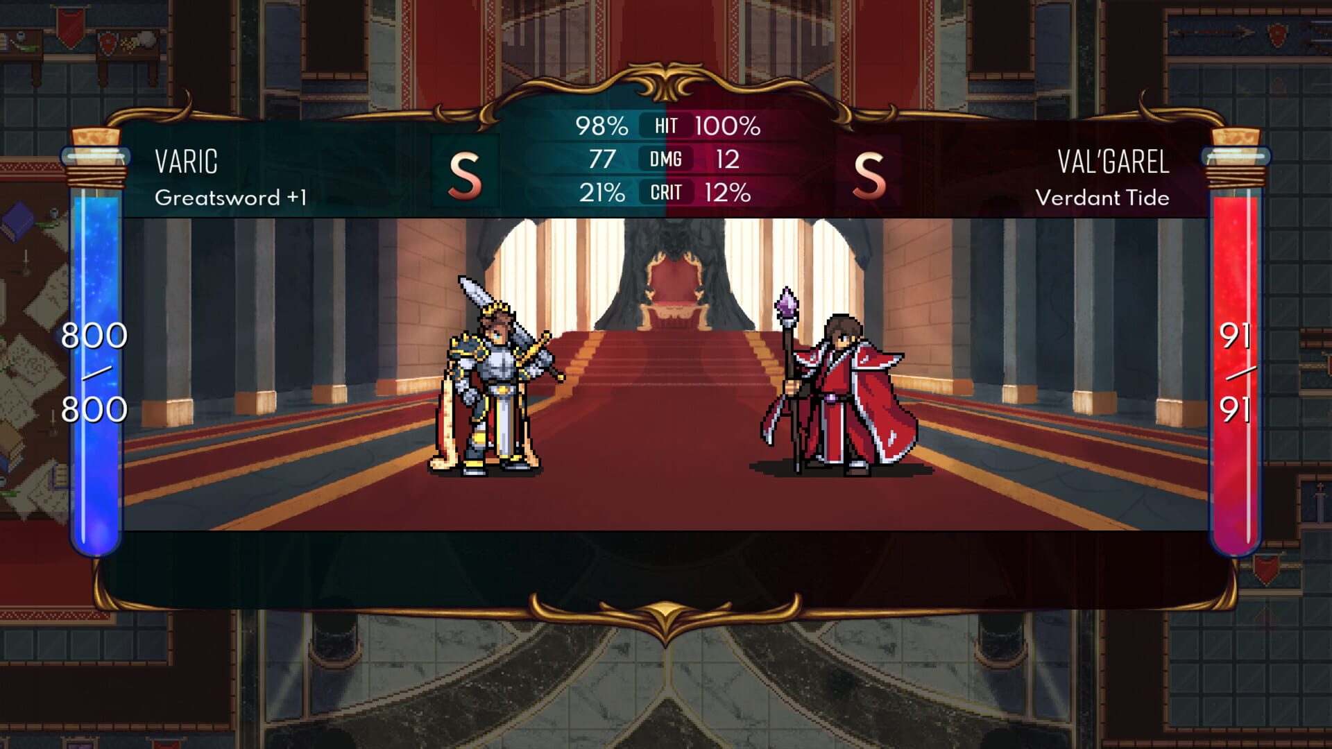 Screenshot for Dark Deity: Suns Out, Swords Out