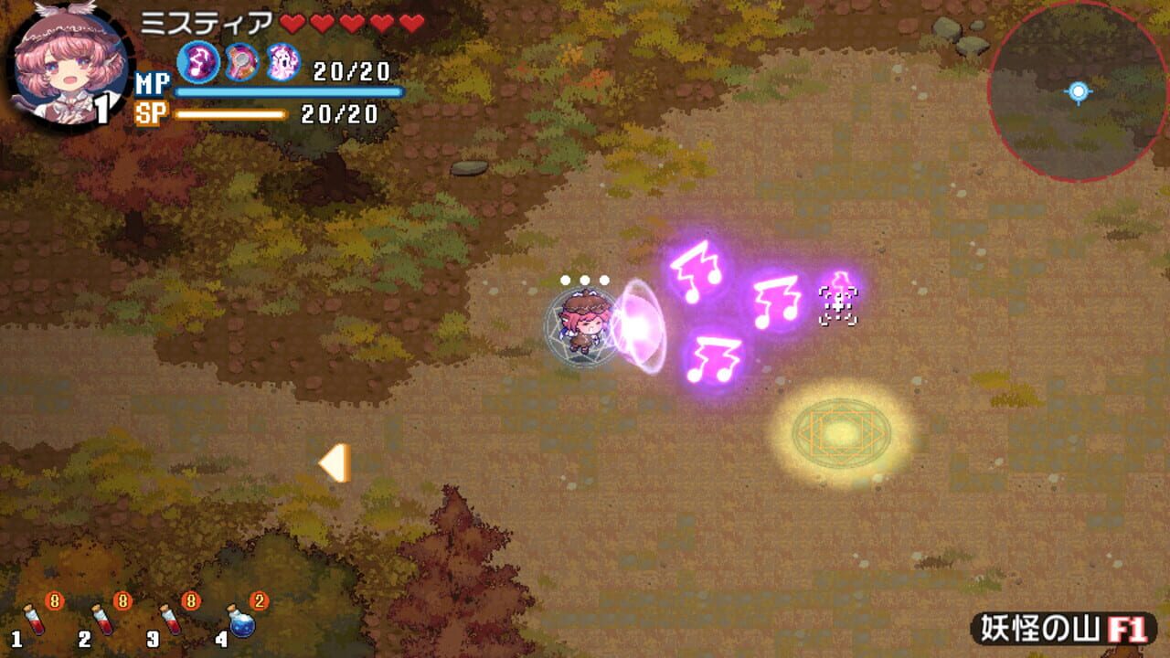 Screenshot for Touhou Blooming Chaos 2: Chara Pack Special - Mystia Lorelei