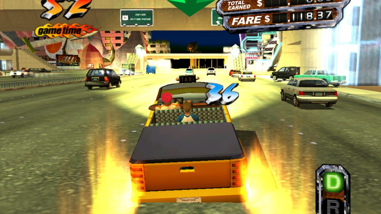 Screenshot for Crazy Taxi 3: High Roller