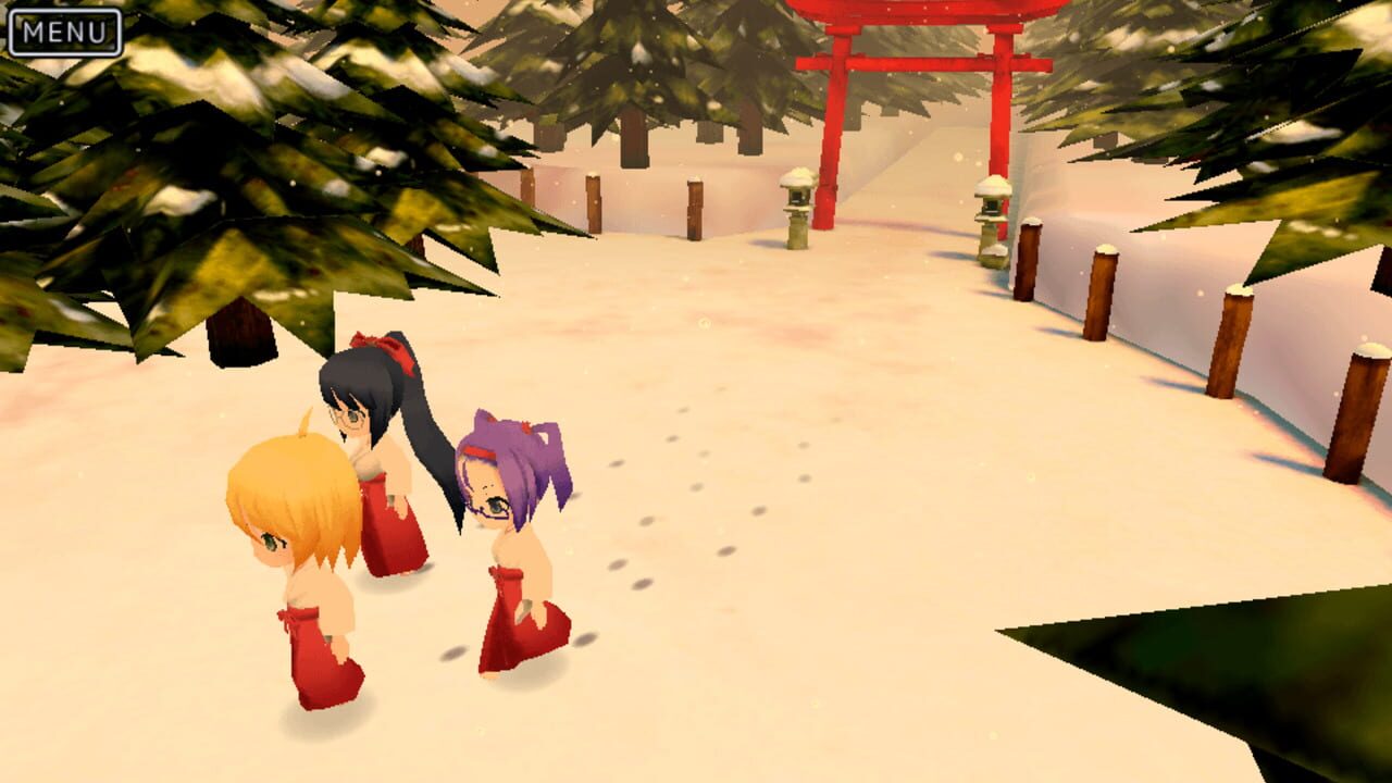 Screenshot for Miko Gakkou Monogatari: Kaede Episode