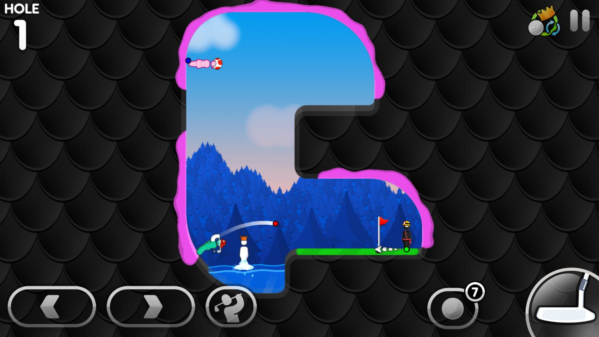 Screenshot for Super Stickman Golf 3