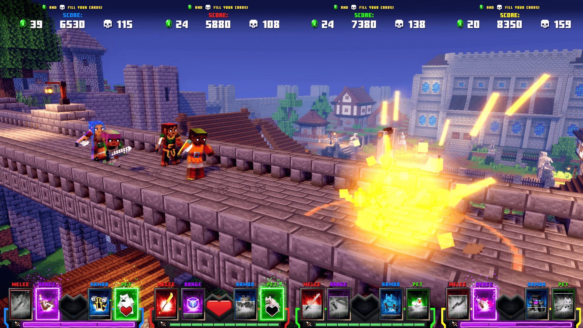 Screenshot for Minecraft Dungeons Arcade