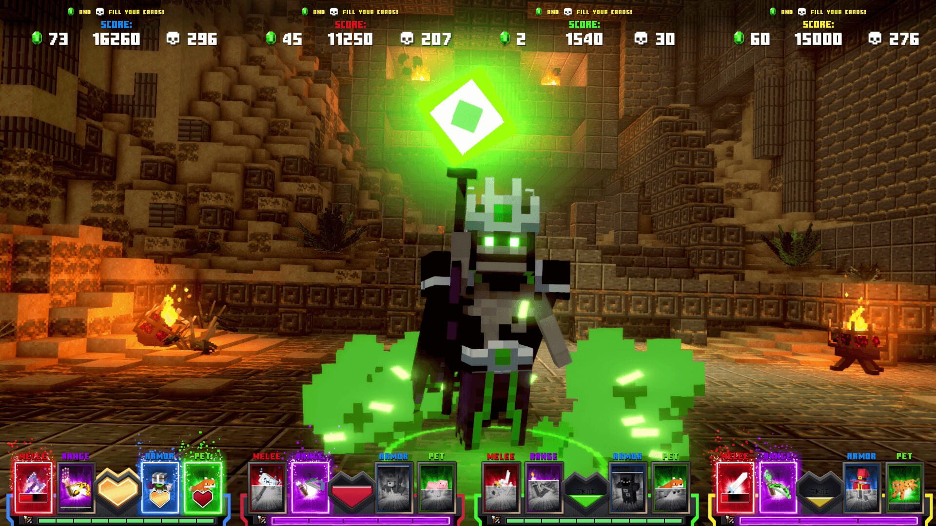 Screenshot for Minecraft Dungeons Arcade