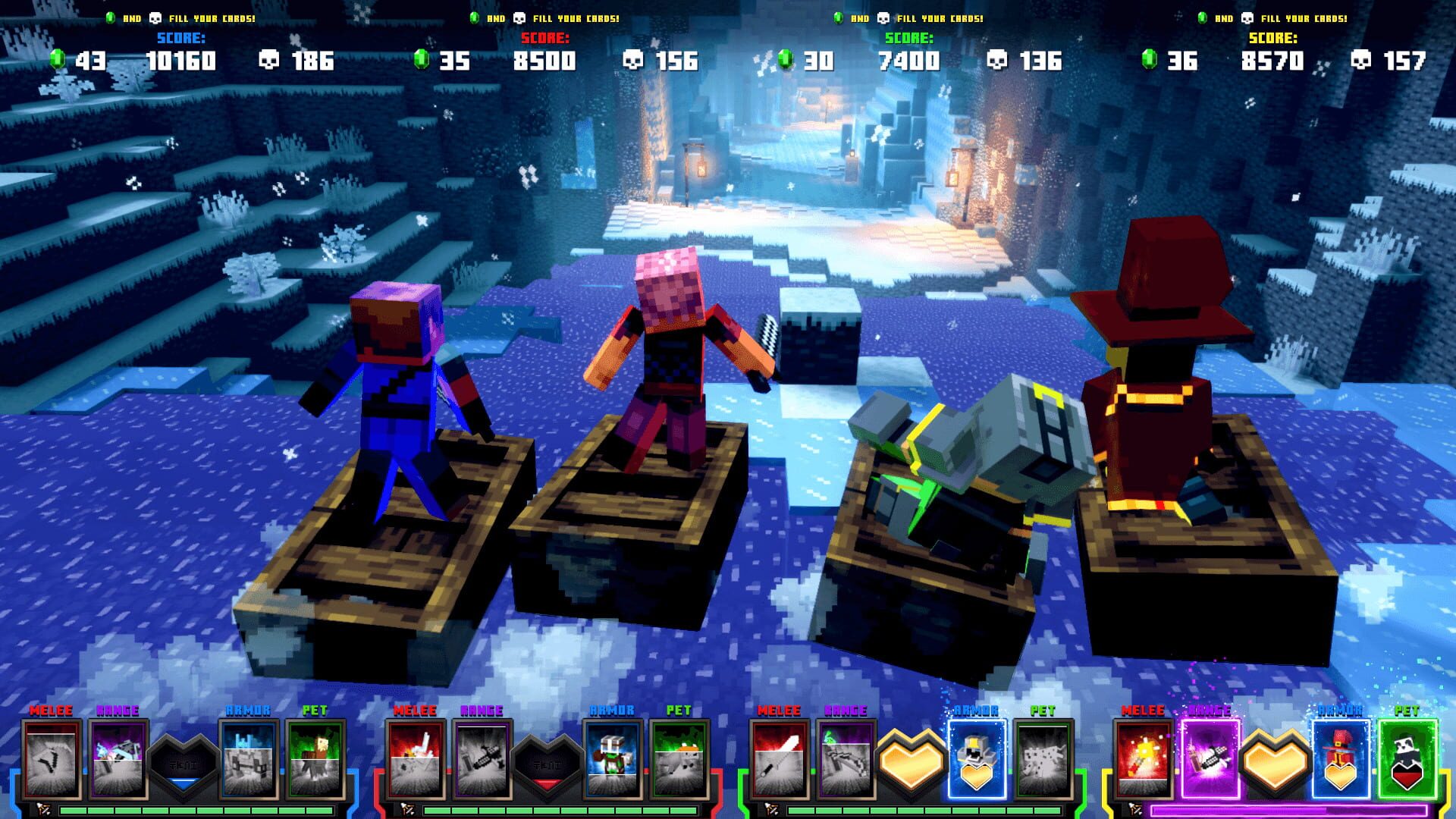 Screenshot for Minecraft Dungeons Arcade