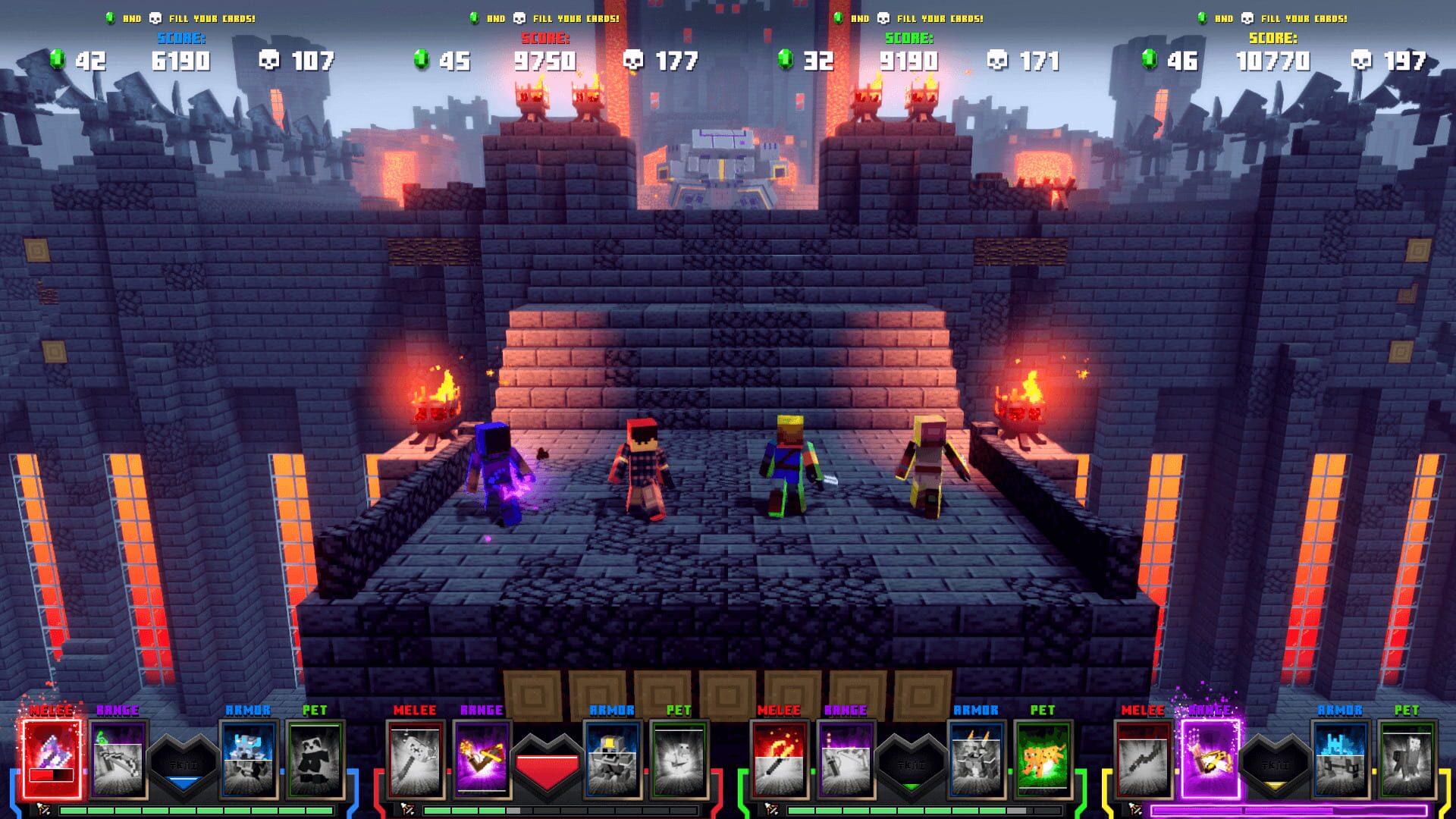 Screenshot for Minecraft Dungeons Arcade