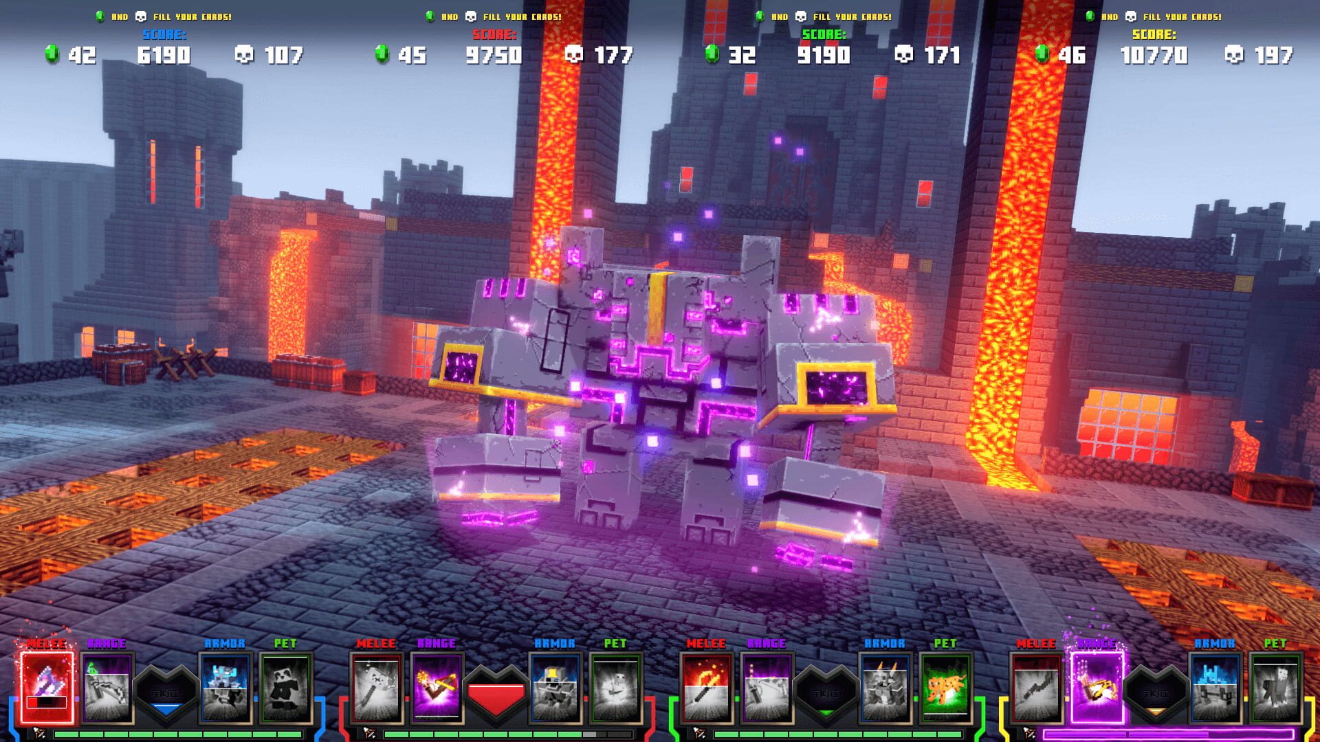 Screenshot for Minecraft Dungeons Arcade