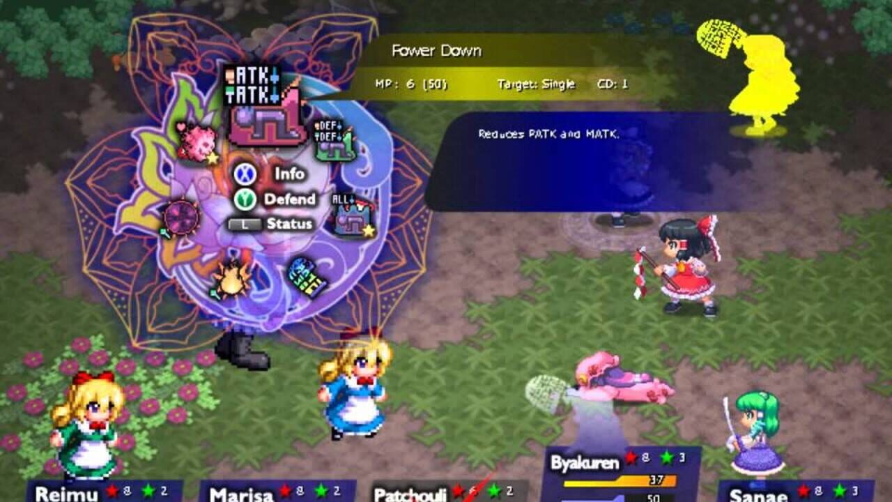 Screenshot for Touhou Soujinengi V: The Genius of Sappheiros