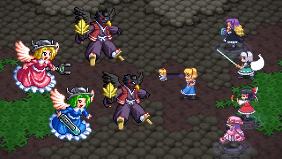 Screenshot for Touhou Soujinengi Zansho: The Genius of Sappheiros - Shuumatsu