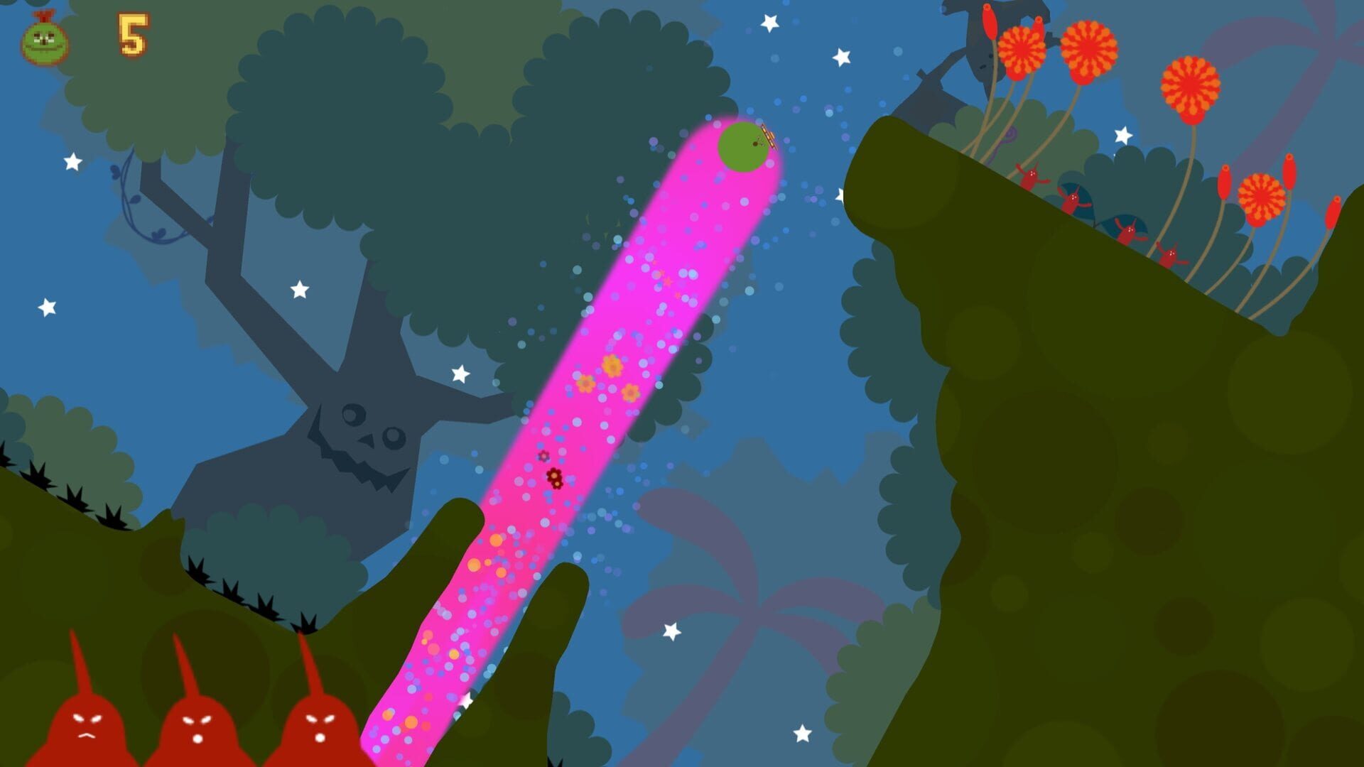 Screenshot for LocoRoco Midnight Carnival