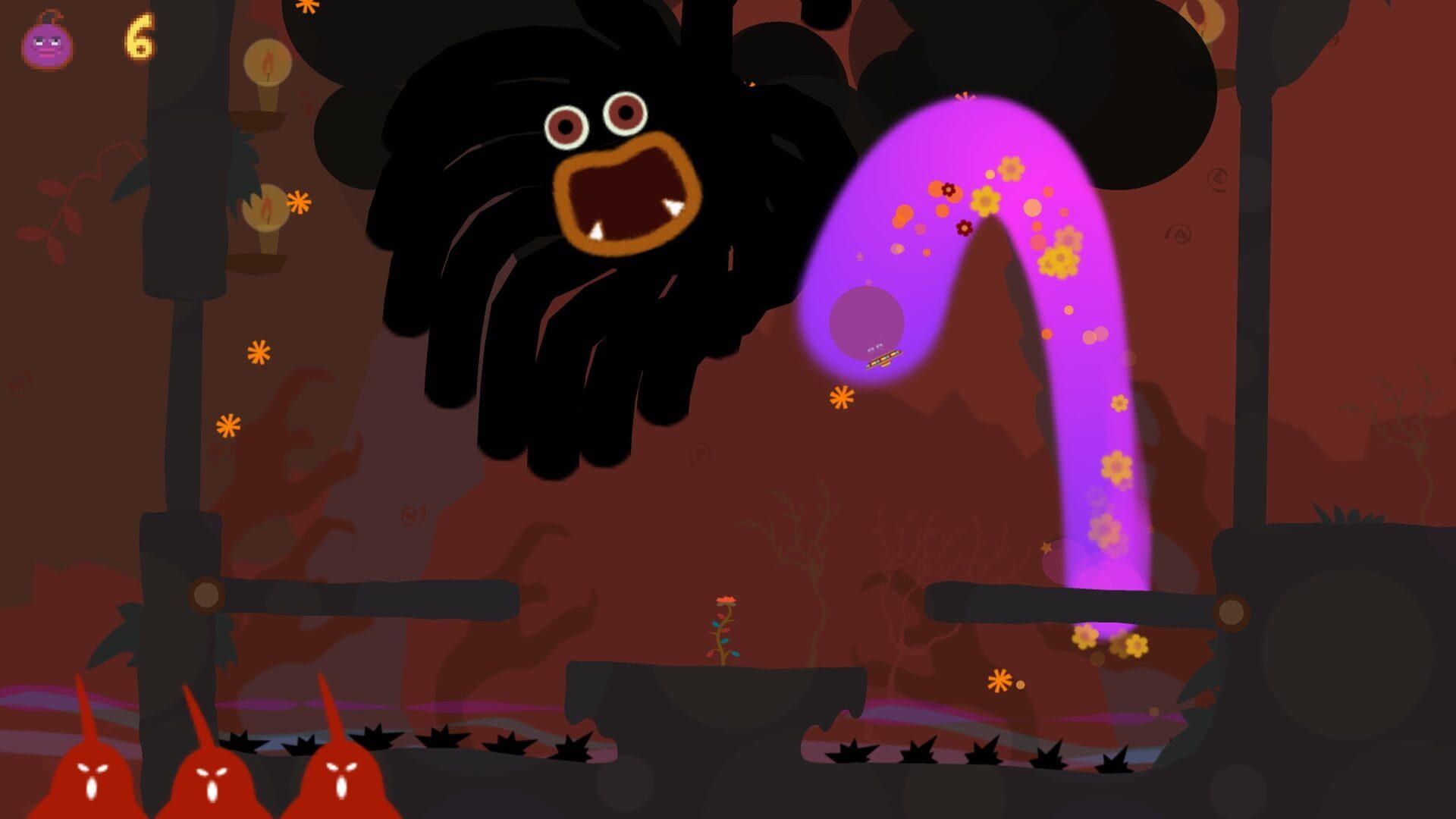 Screenshot for LocoRoco Midnight Carnival