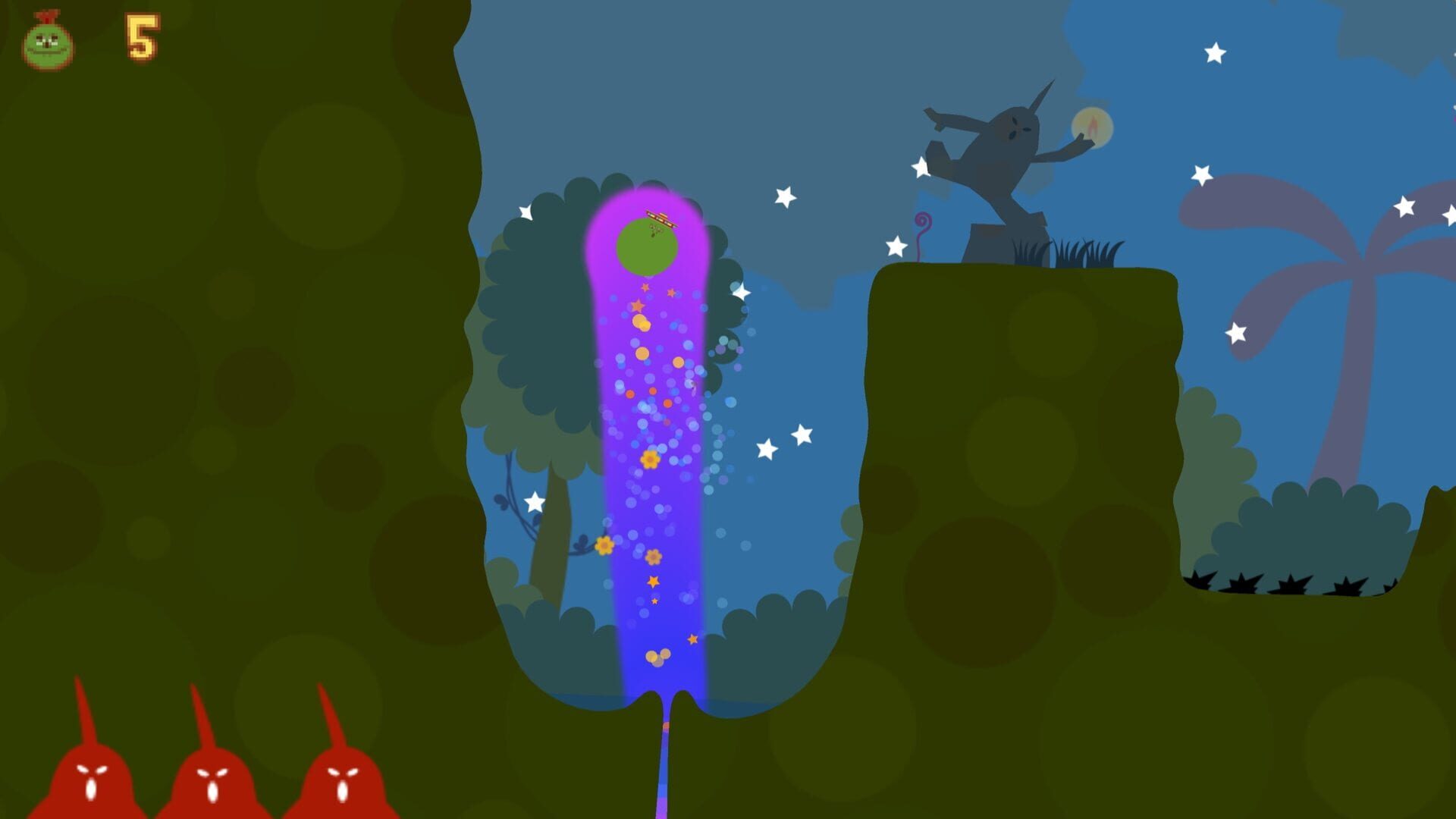 Screenshot for LocoRoco Midnight Carnival