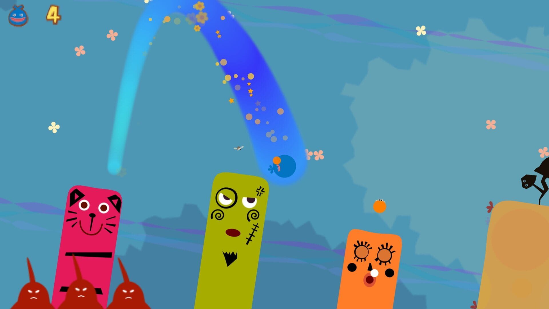 Screenshot for LocoRoco Midnight Carnival
