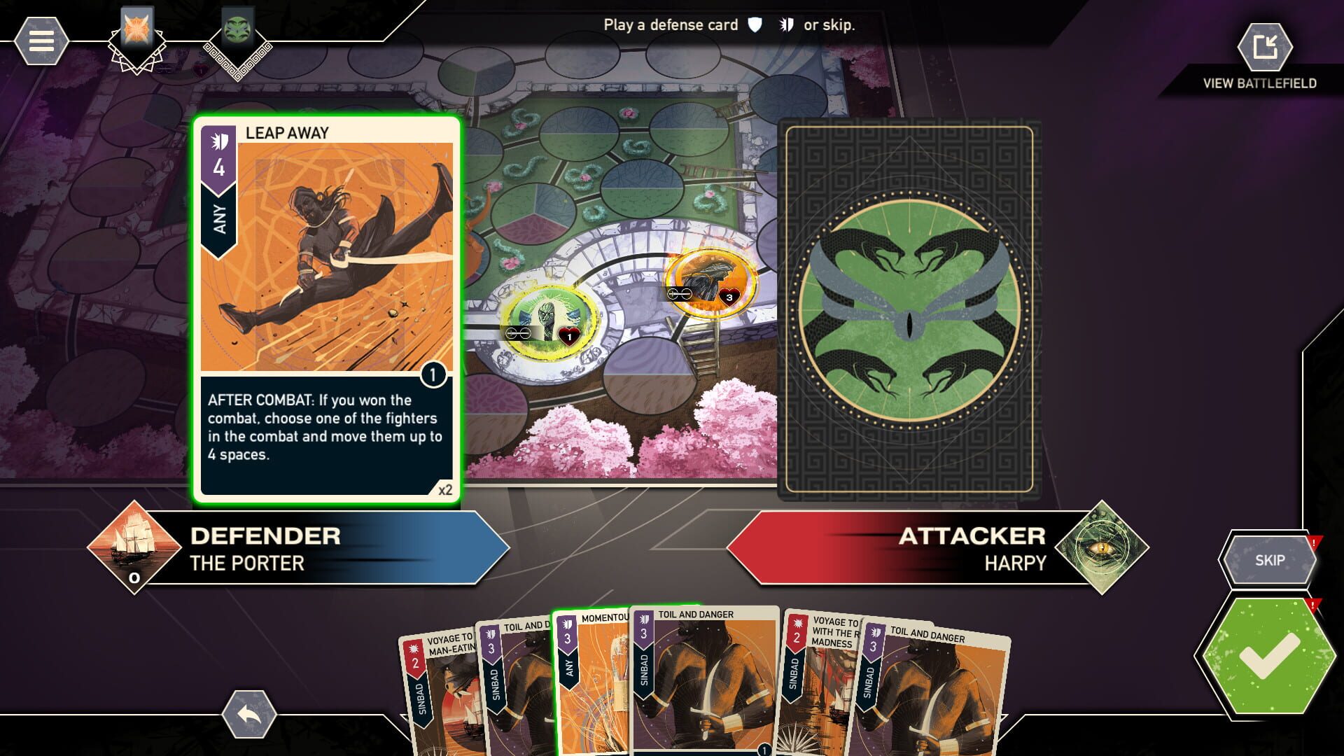 Screenshot for Unmatched: Digital Edition